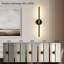 Appliques murales 24 po à DEL à intensité variable sans fil avec télécommande-661948225