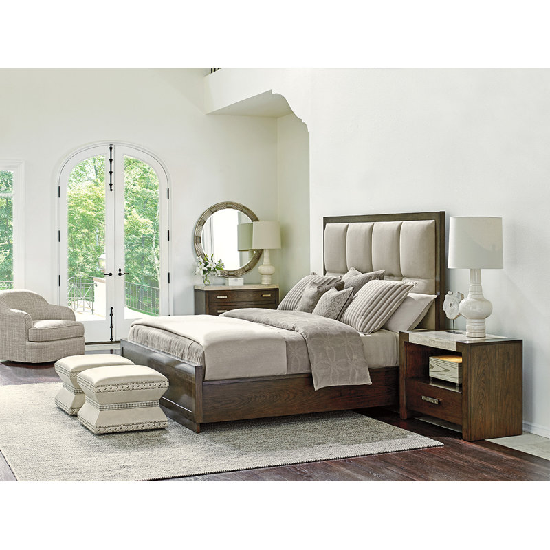 Laurel Canyon Casa Del Mar Upholstered Bed, Queen