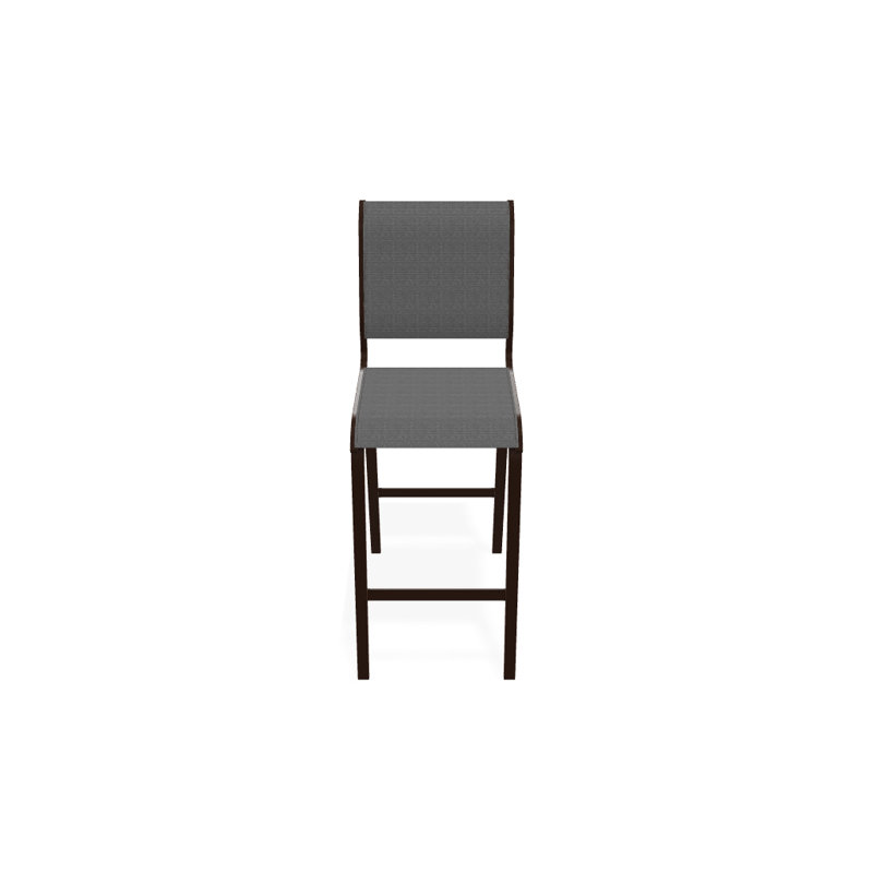Tabouret de bar 29,5 po Holna, Titane Sunbrella®, Kona texturé