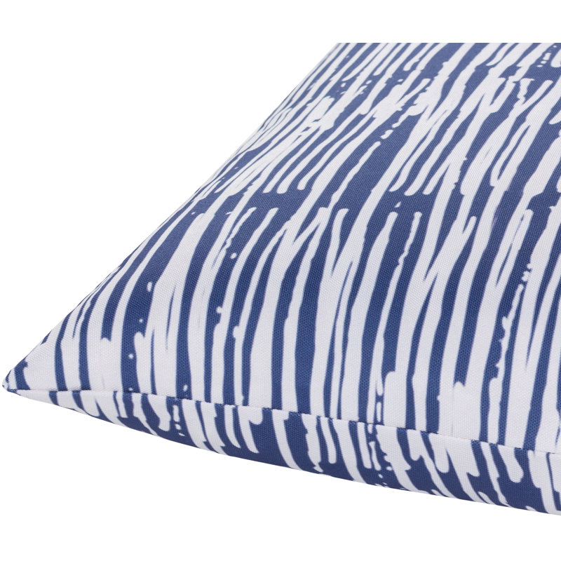 Azora Striped Pillow Cover, 18" x 18", Down