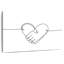 Poignée de main Hardie Heart-108800808