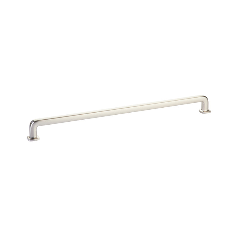 Emtek Westridge Cabinet Pull 12" Center-to-Center, Satin Nickel, 12"