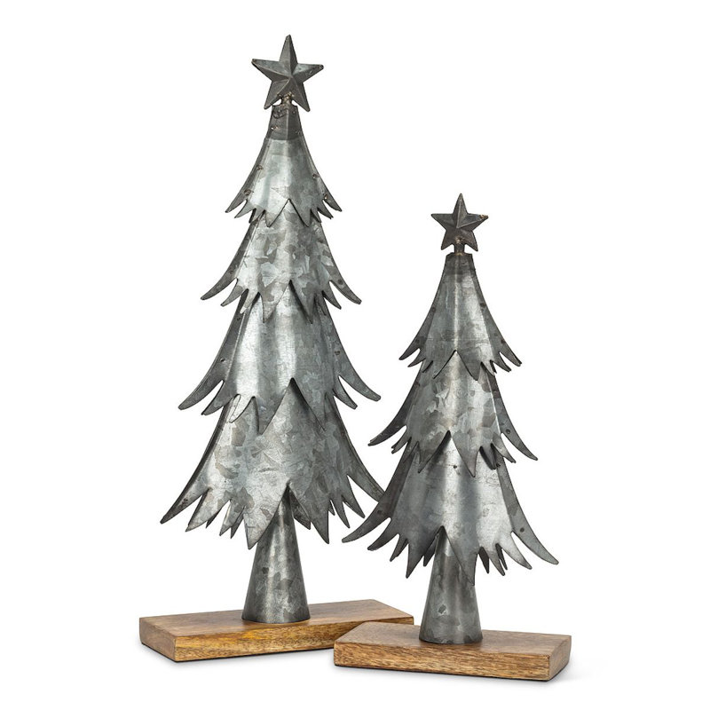 Christmas Tabletop Tree, 15" H x 5" W x 5" D