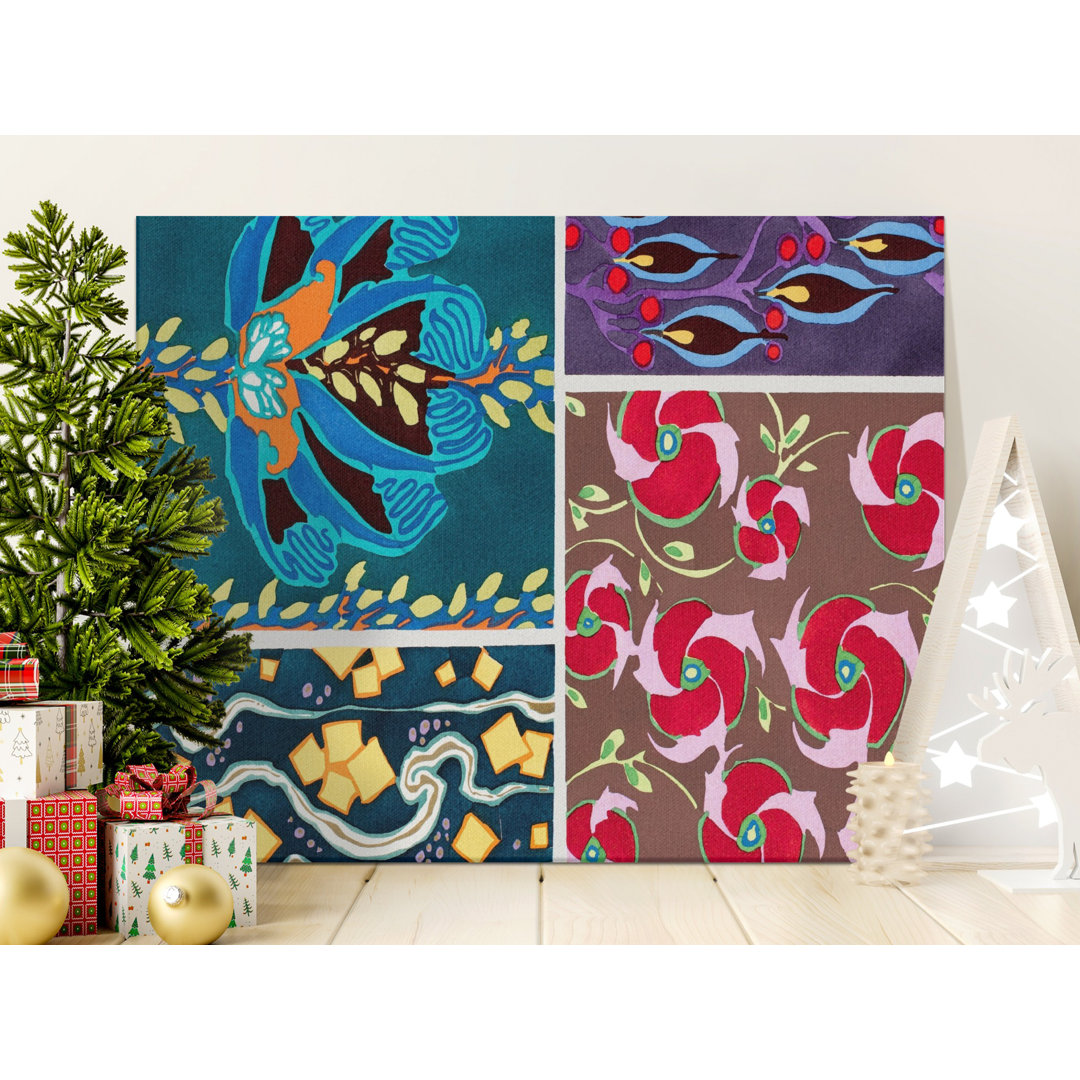 Abstract Floral Canvas Wall Art, Modern Gallery Wrapped Print, Archival Quality, Ready to Hang Home Decor, Floral Art, Statement Piece