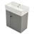 21.6 inch Modern Floating Bathroom Vanity with Ceramic Basin