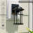 Schlesinger Seeded Glass Outdoor Wall Light-684222840