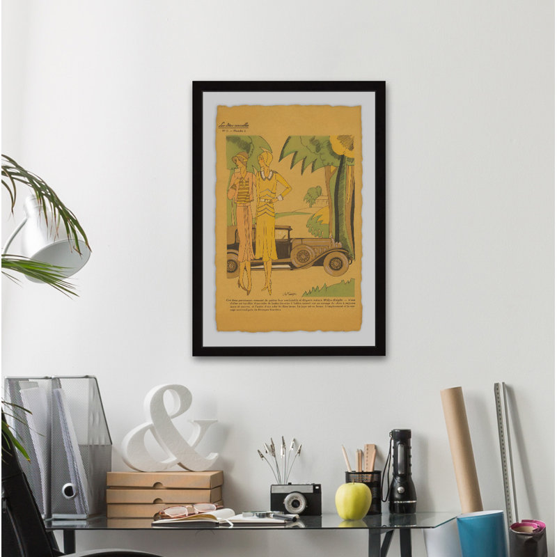 Gal Pals 1 Piece Single Picture Frame Wall Art, 91 cm H x 61 cm W x 4 cm D