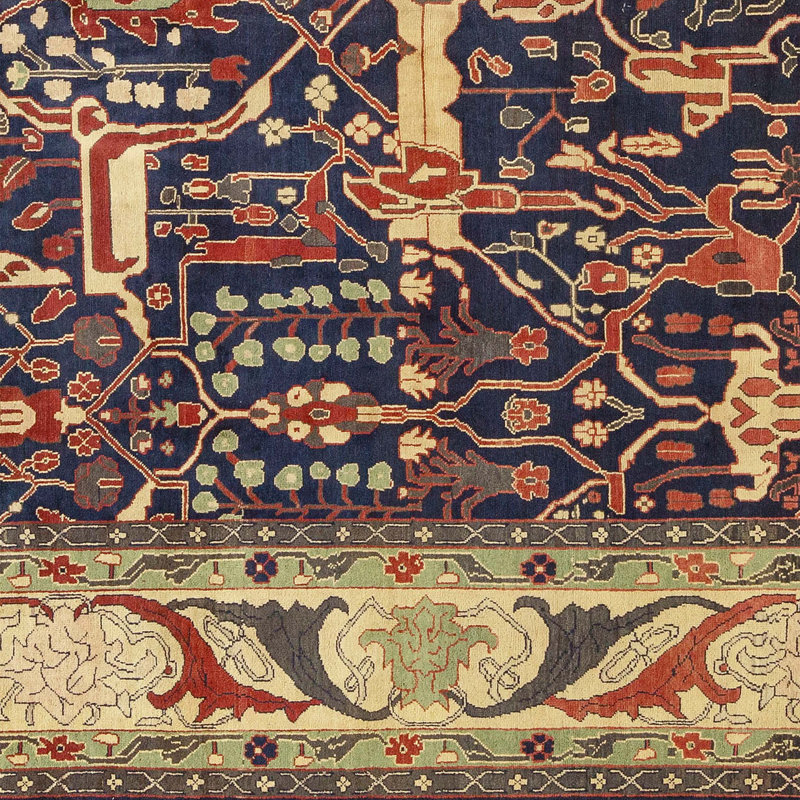 Indo One-of-a-Kind 10'10" X 15'3" Area Rug