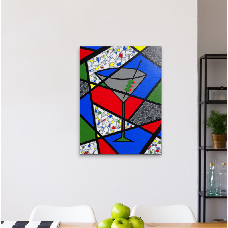 Martini Party Painting by Eddie Bruckner