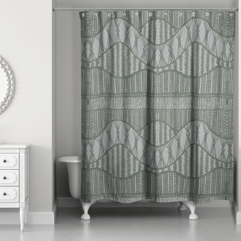 Rideau de douche simple en polyester, Noir anthracite