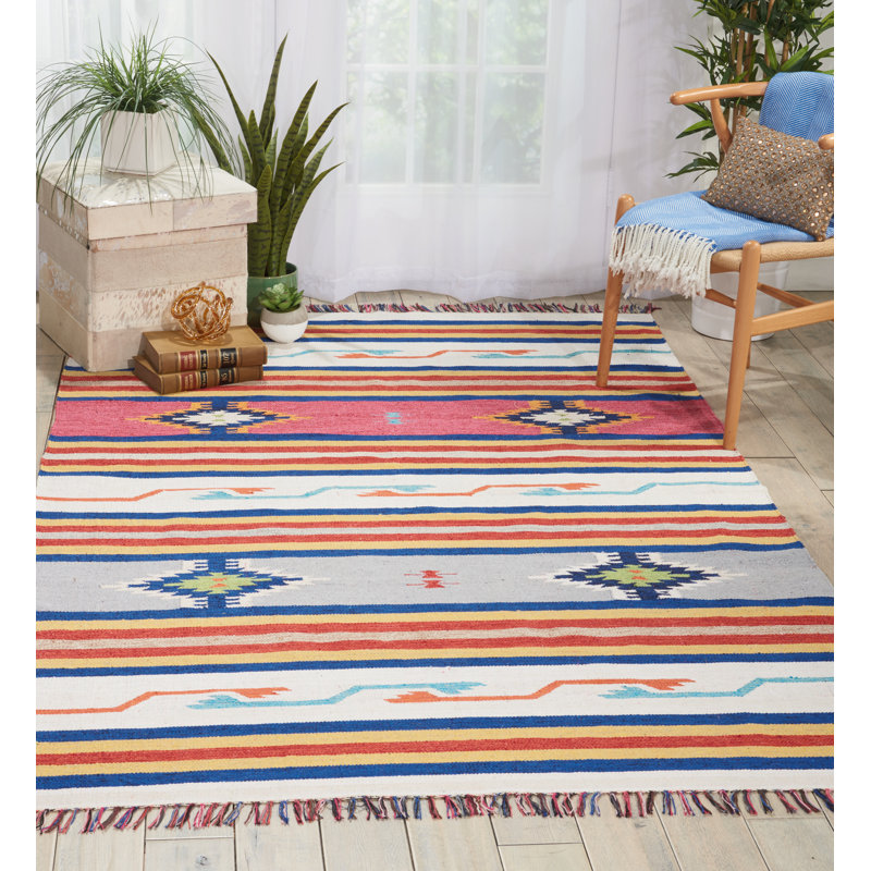Baur Southwestern Hand Woven Area Rug, Rectangle 198 x 290cm