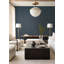 Huntington Indigo Geometric Stripe Wallpaper-905310565