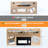 Kingsten Adjustable Metal Base Standing Desk