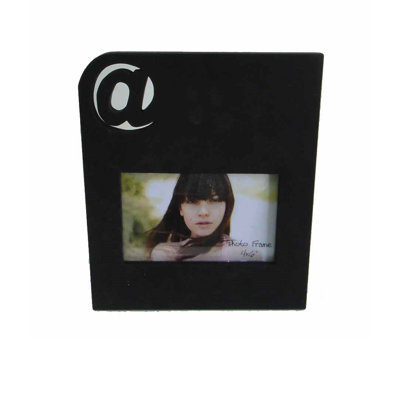 Clery Black Matte Picture Frame with Mat