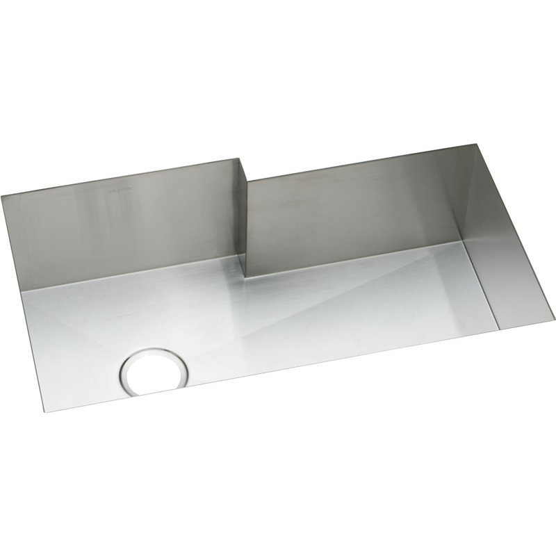 Évier de cuisine avec grille d'évier et ensemble de drain encastrable L 35 po x l 21 po Crosstown