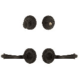 Nostalgic Warehouse Rope Rosette Entry Set with Fleur Lever