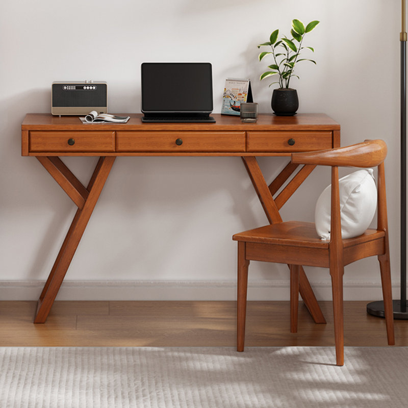 Simple household small-sized desk and chair set