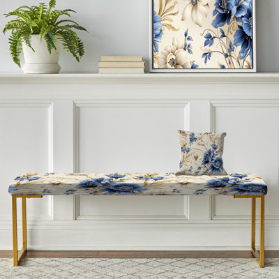 Motif victorien Cobalt Cameo Delight