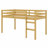 Sturdy Wooden Loft Bed with Ladder & Strong Slat Support-1663515508