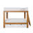 Mid-Century Modern Full Over Full Bunk Bed with Storage Drawers-439352854