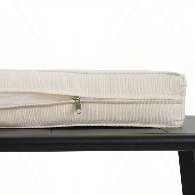 Outdoor Seating Set, Beige, Black