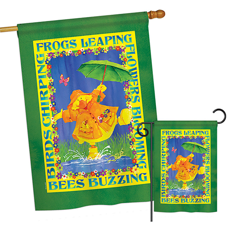Ensemble de drapeaux en polyester 40 x 28 po Gaytes