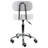 Backed Adjustable Height Ergonomic Lab Stool with Wheels-2041668314