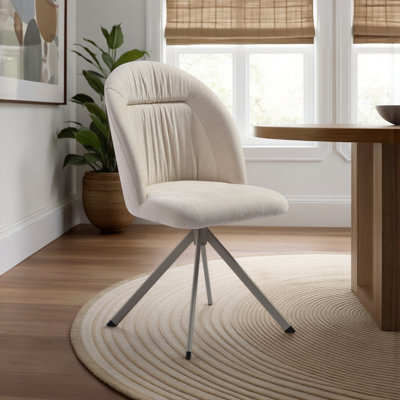 Chaise de salle à manger rembourrée Hallie