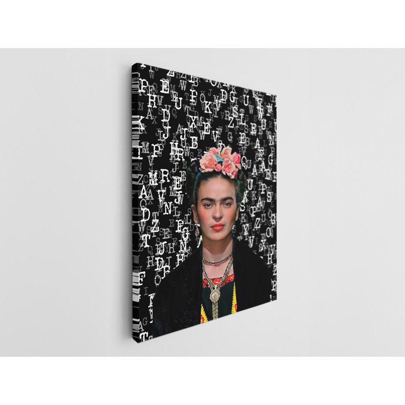 Impression sur toile Frida Kahlo, H 36 po x l 24 po