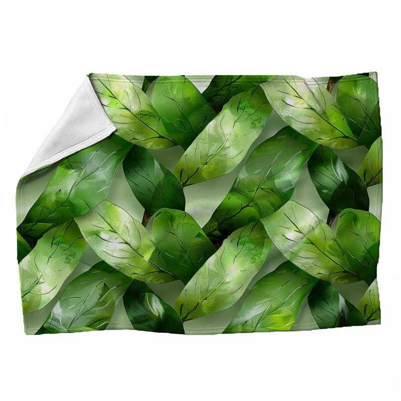 Machine Printed Throw Blanket, 60" x 80"