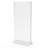 4 x 9" Inside Magnet Dims Clear Picture Frame Acrylic Photo Frame Frame Sign Holder Magnetic Table
