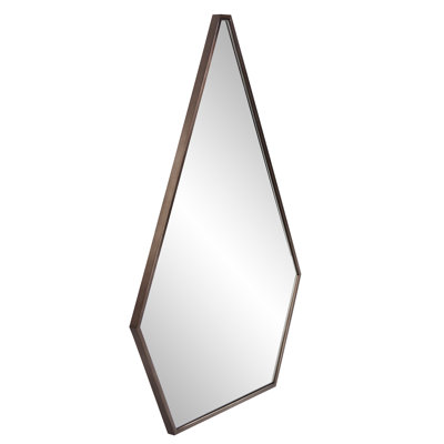 Alberte Metal Flat Wall Mirror