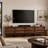 78.7" Modern Walnut TV Console, Large-Capacity Floor TV Stand with 8 Storage Drawers, Contemporary Media Cabinet for Living Room Organization-1313108207