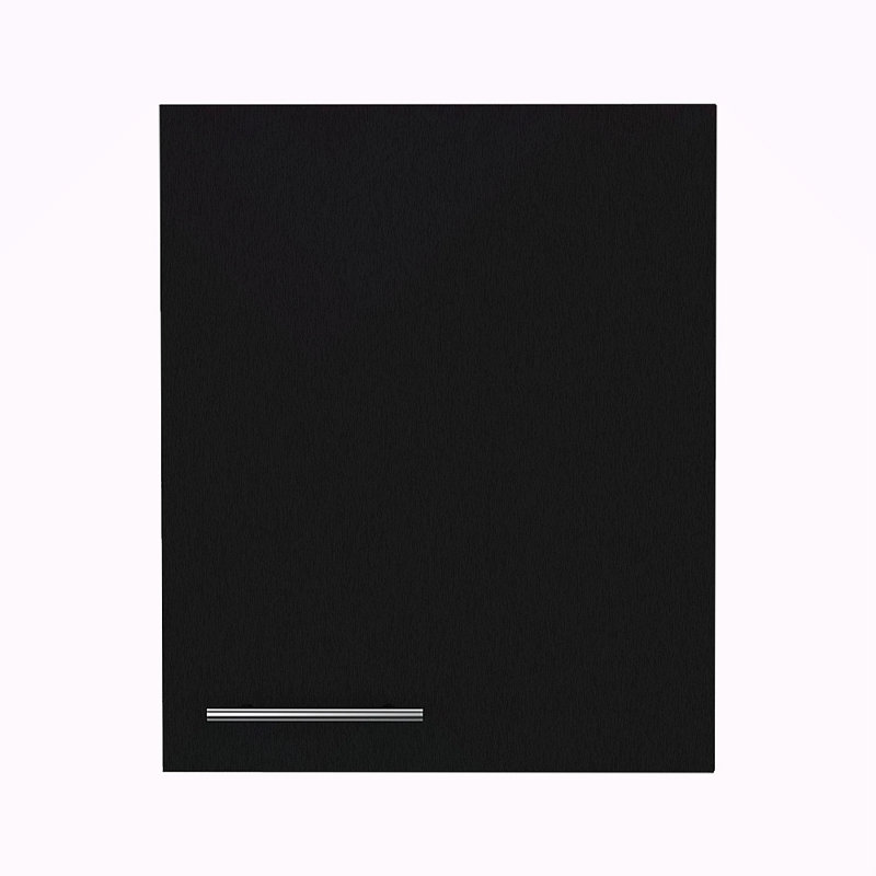 Armoire murale Dennard, cuisine, Noir