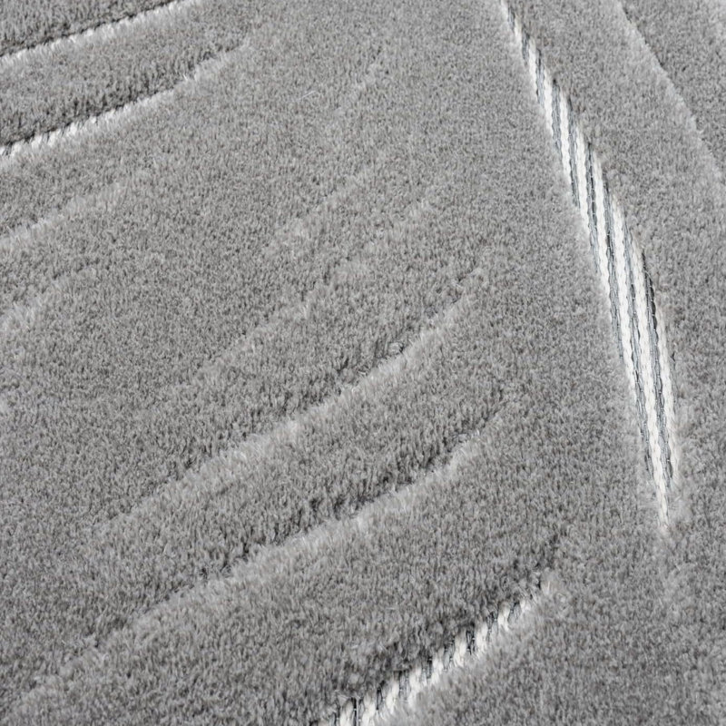 Geometric Machine Tufted 170cm X 120cm Area Rug