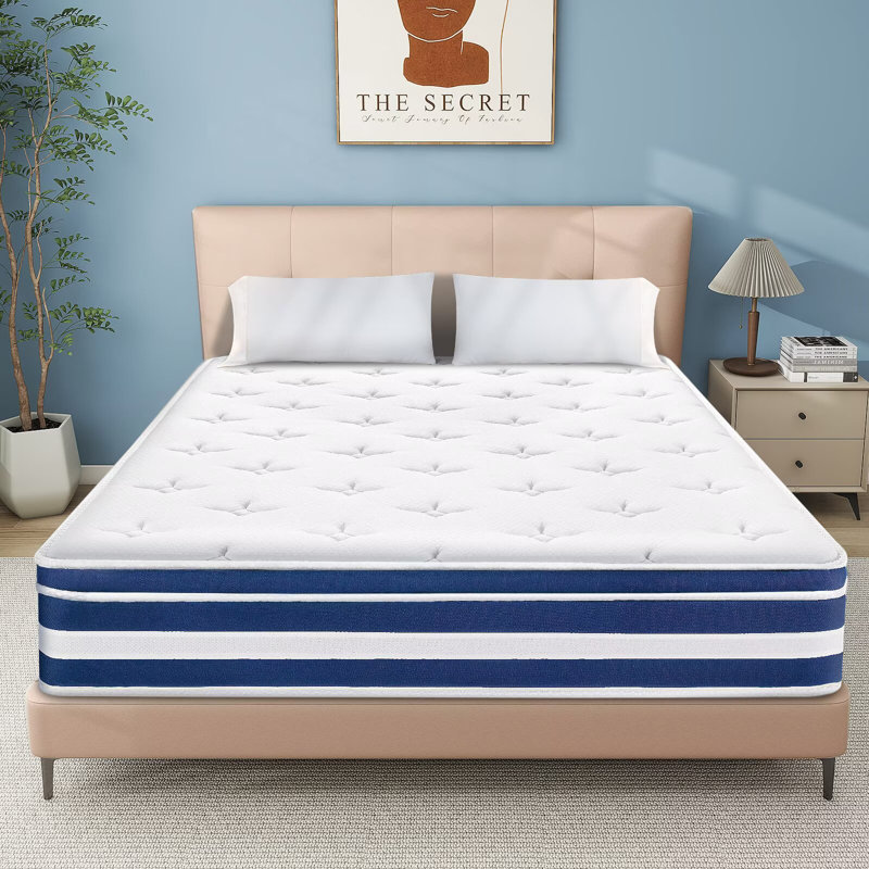 Matelas hybride en mousse à mémoire de forme 10 po, Simple, 12"