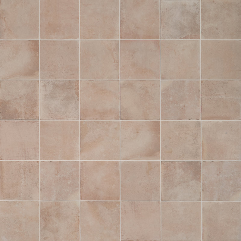Angela Harris Capri 7.87 In. X 7.87 In. Matte Porcelain Floor And Wall Tile (10.76 Sq. Ft. / Case), Terra Crema
