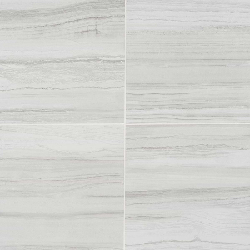 Dreamstone Luminus White 12X24 Porcelain Tile, Luminus White Matte