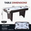 Midtown II 6-Ft Air Hockey Table