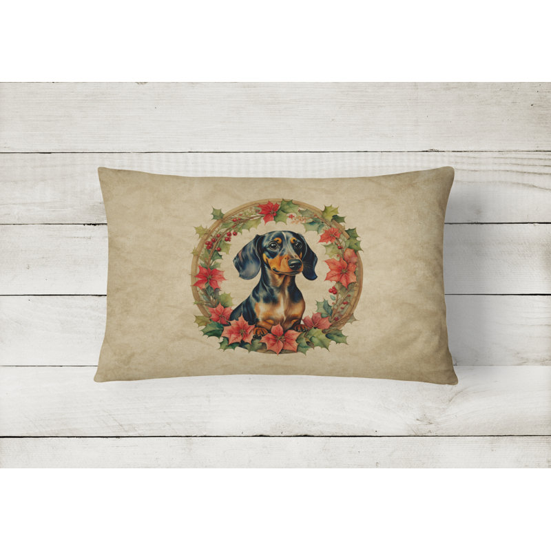 Coussin Christmas, 12 po x 16 po, Rectangulaire