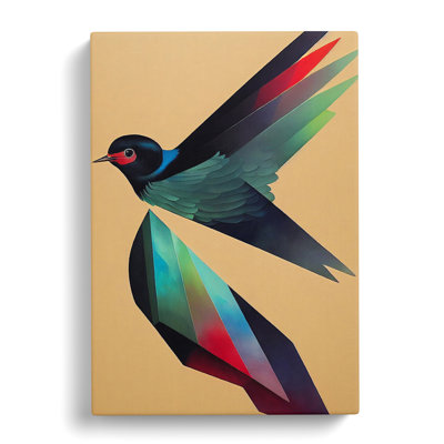 CAN-V0523-2464X Swallow Hypreprism - Wrapped Canvas Print