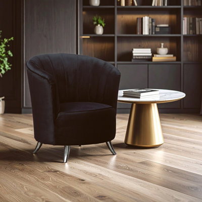 St. Charles Upholstered Barrel Chair