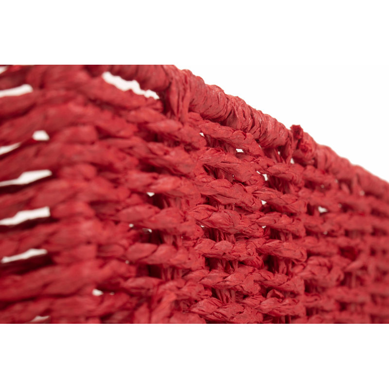 Forksville Paper Rope Storage Tray Basket