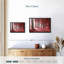 Nature «Red Forest Sunlight Canvas Print»-101457504