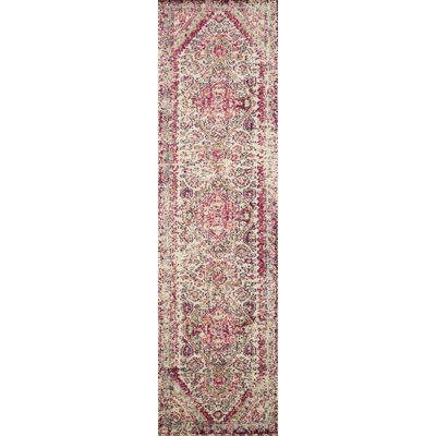 Tapis oriental turquoise / rose Lorenz
