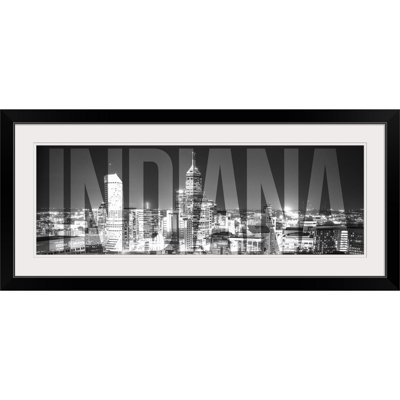 « indianapolis horizon, transparent overlay », impression