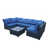 Dark Blue Cushion/Black Frame is out of stock