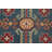 Handmade Kazak Living Room Rug