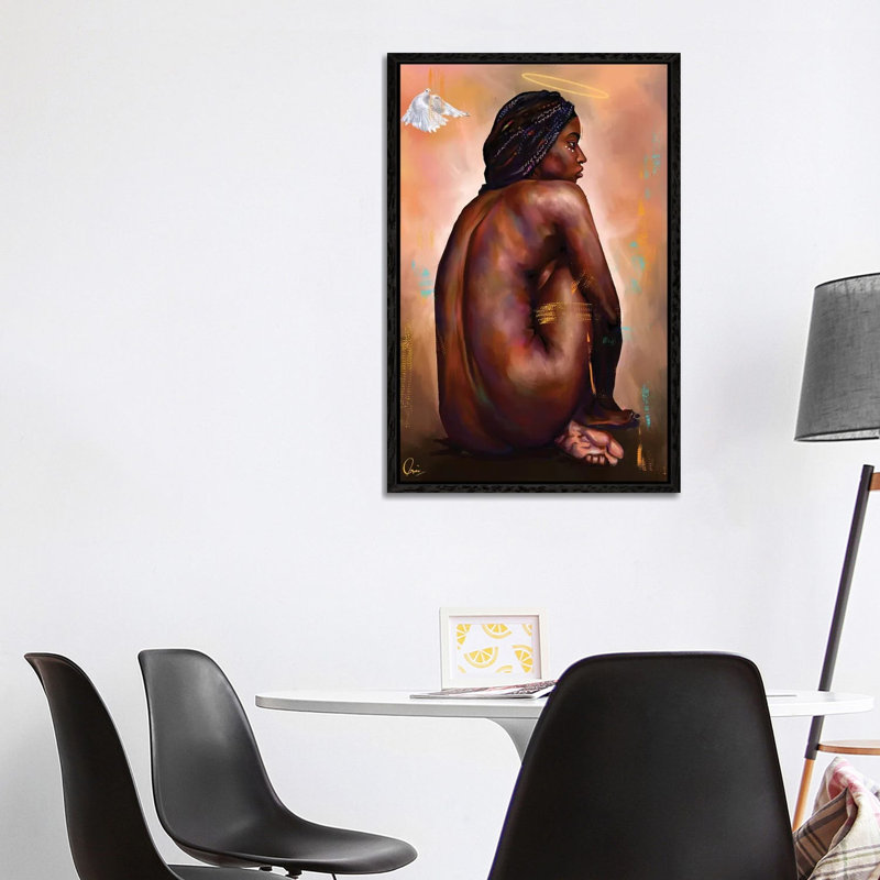 Eve by Crixtover Edwin - Print on Canvas, Black Framed, 101.6 cm H x 66.04 cm W