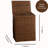 Joseph Rectangular Woven Resin Wicker Laundry Hamper - 17.3" x 13.8" x 23.6" - Espresso Brown